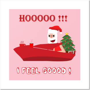 Santa Claus: I Feel Good! Posters and Art